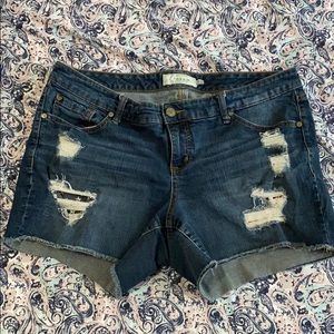 Jean shorts